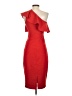 Zara Basic Red Cocktail Dress Size S - photo 2
