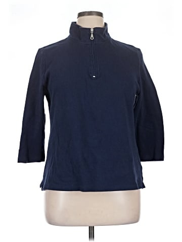 Karen Scott Sport 3/4 Sleeve Top (view 1)