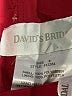 David's Bridal 100% Polyester Red Cocktail Dress Size 8 - photo 3