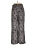 Soft Surroundings Paisley Black Casual Pants Size S - photo 2