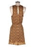 Show Me Your Mumu 100% Polyester Animal Print Brown Romper Size S - photo 2
