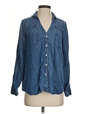 Soft Joie Long Sleeve Button-Down Shirt (view 1)