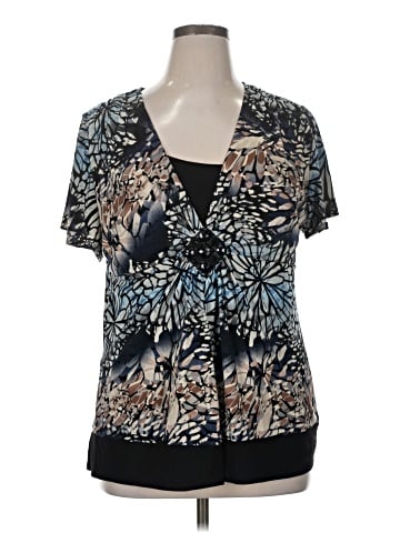Elementz Short Sleeve Blouse (view 1)