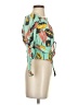 Express Teal 3/4 Sleeve Blouse Size XS - photo 4