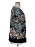 Elementz Blue Short Sleeve Blouse Size 1X - photo 4