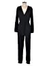ABLE Solid Black Jumpsuit Size S - photo 1