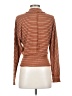 Eyeshadow Brown Turtleneck Sweater Size S - photo 2