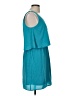 Maison Jules 100% Polyester Solid Teal Casual Dress Size M - photo 4