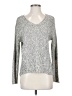 RDI Metallic Silver Pullover Sweater Size S - photo 1