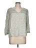 Angels 100% Rayon Green 3/4 Sleeve Blouse Size L - photo 1