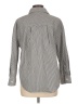 Dear John Houndstooth Gray Long Sleeve Button-Down Shirt Size L (petite) - photo 2