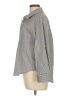 Dear John Houndstooth Gray Long Sleeve Button-Down Shirt Size L (petite) - photo 5