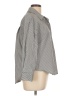 Dear John Houndstooth Gray Long Sleeve Button-Down Shirt Size L (petite) - photo 4