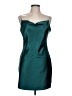 Chaus Solid Teal Green Cocktail Dress Size L - photo 1