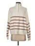 MNG Stripes Ivory Pullover Sweater Size S - photo 1
