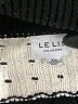 Le Lis 100% Cotton Color Block Tan Pullover Sweater Size XS - photo 7