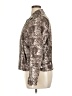 Colleen Lopez 100% Polyurethane Animal Print Silver Jacket Size XL - photo 5