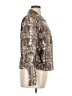 Colleen Lopez 100% Polyurethane Animal Print Silver Jacket Size XL - photo 4