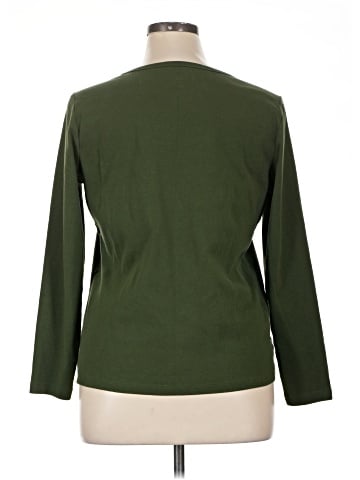 St. John's Bay 3/4 Sleeve Top (view 2)