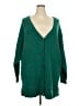 Torrid Solid Green Cardigan Size 3X Plus (3) - photo 1