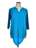 Dana Buchman Blue 3/4 Sleeve Blouse Size 1X - photo 1