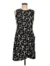 Nine West Animal Print Black Casual Dress Size M - photo 1