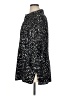 St. John 100% Silk Animal Print Black 3/4 Sleeve Silk Top Size 14 - photo 5