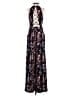 Bebe Print Black Jumpsuit Size 2 - photo 2