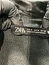 Zara 100% Polyurethane Black Jacket Size S - photo 6