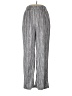 Unbranded Stripes Silver Casual Pants Size L (estimated) - photo 1