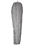 Unbranded Stripes Silver Casual Pants Size L (estimated) - photo 4