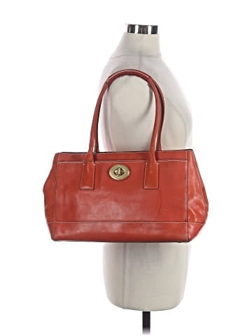 Coach Leather Satchel (view 2)