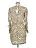 Walter Baker Animal Print Tan Cocktail Dress Size M - photo 2