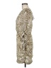 Walter Baker Animal Print Tan Cocktail Dress Size M - photo 5
