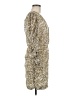 Walter Baker Animal Print Tan Cocktail Dress Size M - photo 4