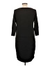 Veronica M. Solid Black Casual Dress Size L - photo 2