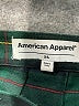 American Apparel Plaid Green Formal Skirt Size XS - photo 4