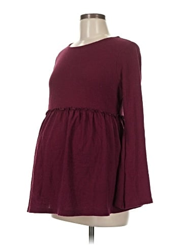 Isabel Maternity Pullover Sweater (view 1)