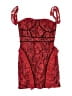 PrettyLittleThing 100% Polyester Red Cocktail Dress Size 4 - photo 1