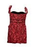 PrettyLittleThing 100% Polyester Red Cocktail Dress Size 4 - photo 2