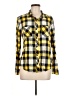 Empyre Plaid Yellow Long Sleeve Button-Down Shirt Size M - photo 1