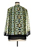 Calvin Klein 100% Polyester Green 3/4 Sleeve Blouse Size XL (estimated) - photo 2