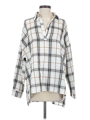 AEMI+CO 3/4 Sleeve Blouse (view 1)