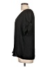 Naked Zebra 100% Polyester Black Short Sleeve Blouse Size L - photo 5
