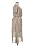 Hayden 100% Polyester Polka Dots Tan Casual Dress Size 1XL - photo 4