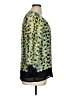 Calvin Klein 100% Polyester Green 3/4 Sleeve Blouse Size XL (estimated) - photo 4
