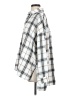AEMI+CO Plaid Silver 3/4 Sleeve Blouse Size S - photo 5