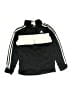 Adidas 100% Polyester Black Zip Up Hoodie Size 7 - photo 1