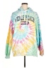 Assorted Brands Tie-dye Teal Yellow Pullover Hoodie Size XL - photo 1