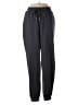 Just Fab Solid Black Track Pants Size S - photo 1